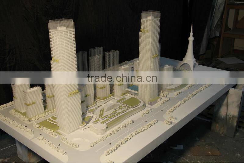 Carousel Center Miniature Architectural Model 1/250 for Real Estate