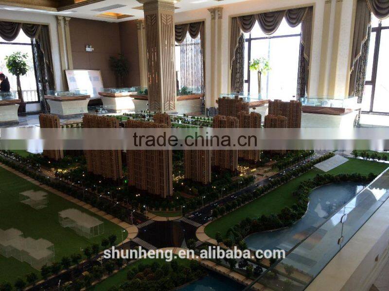 Residential apartment scale building model for sale centre