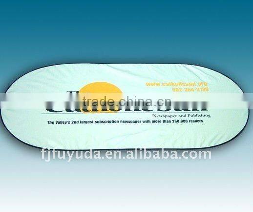advertising windshield front sunshade