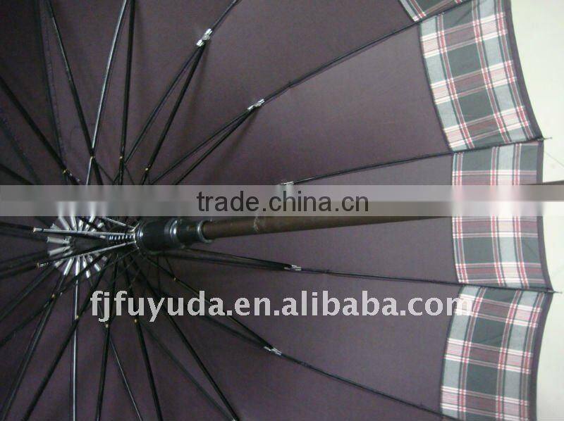 16k good selling strong golf umbrella
