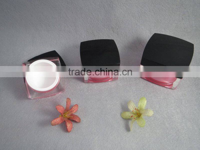 white and fair face cream jar packaging plastic jar