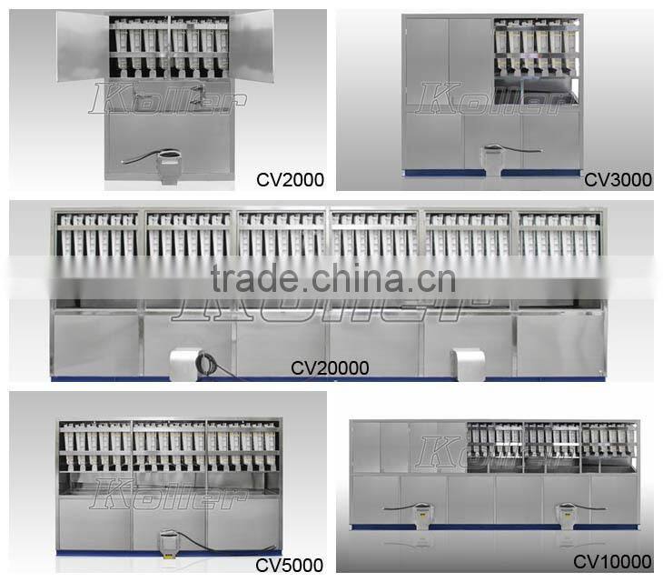 2Tons Commercial Ice Cube Making Machine For Restaurant/Hotels