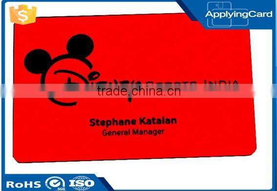 New product pvc card for business gift card with customized inkjet prinitng