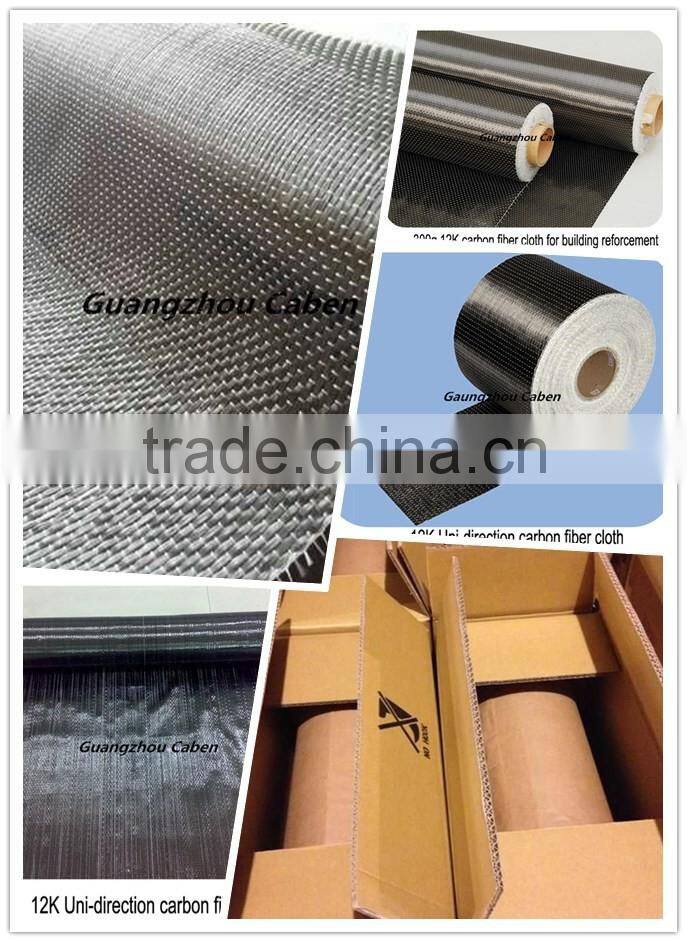 Guangzhou manufacturing low price high strength carbon fiber cloth carbon fiber fabric suppliers for sale