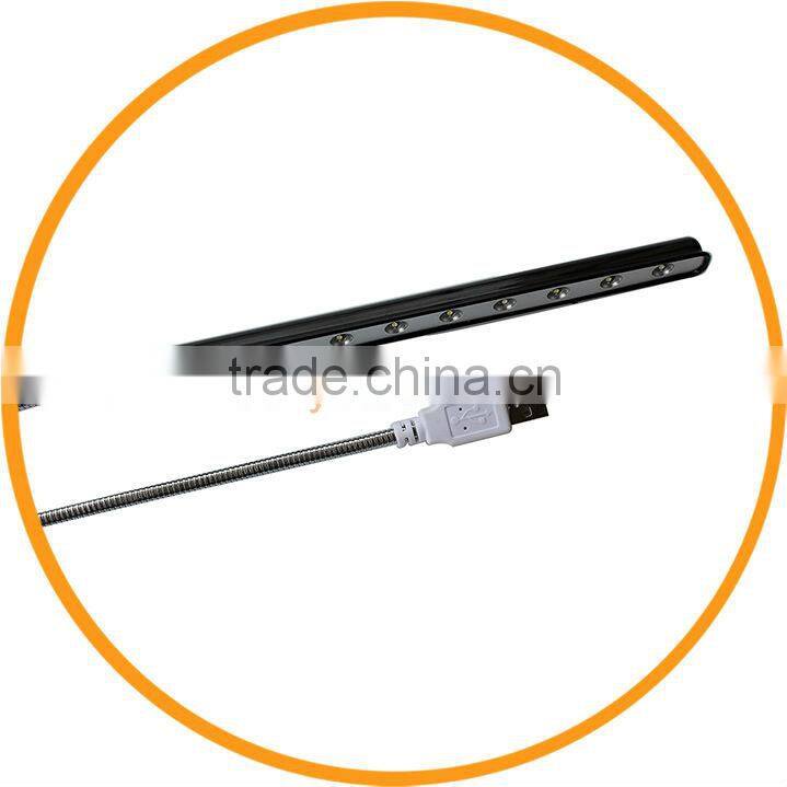 Bright Flexible USB 10 LED Lamp Light for PC Notebook Laptop from dailyetech