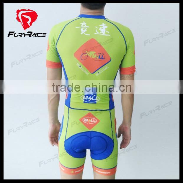 2016 OEM Team Bicycle Short Sleeves Jerseys Bike Clothing Cycling Suit