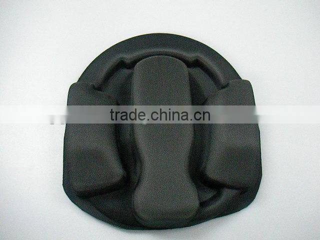 Black color jersey fabric protective plastic eva tray