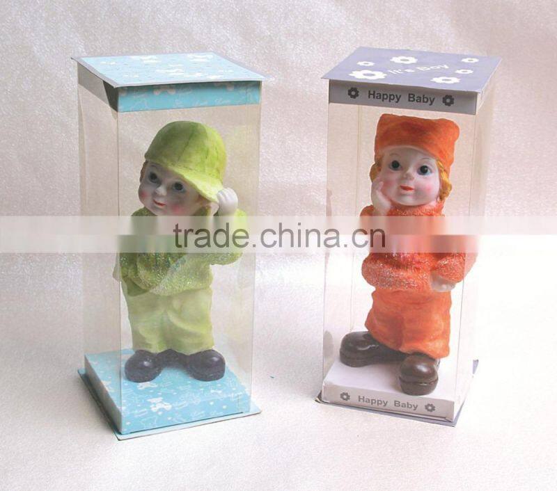 custom printed clear plastic box for clothes packaging