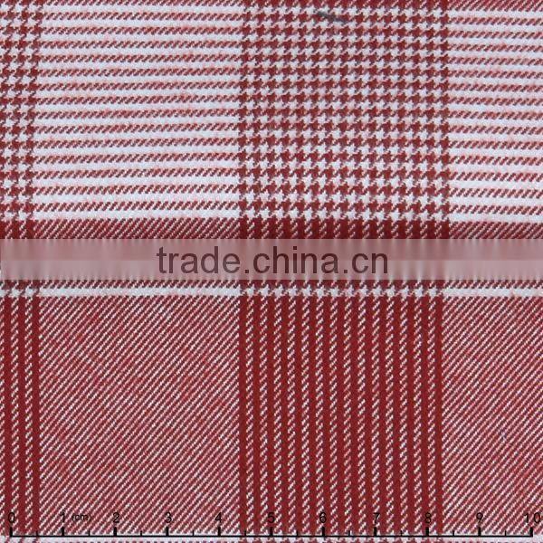 James Cotton-Tencel Twill Shirting Fabric, Flannel/Two-side Brushing Check/Plaid Fabric series one