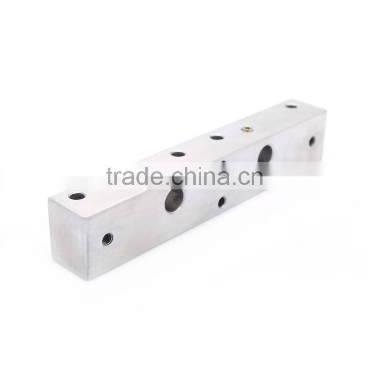 3D printer accessories MK8 double nozzle throat fixed block 87*16*13mm