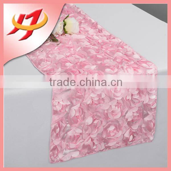 Cheap glitter shiny gold sequin laser cut felt table runner