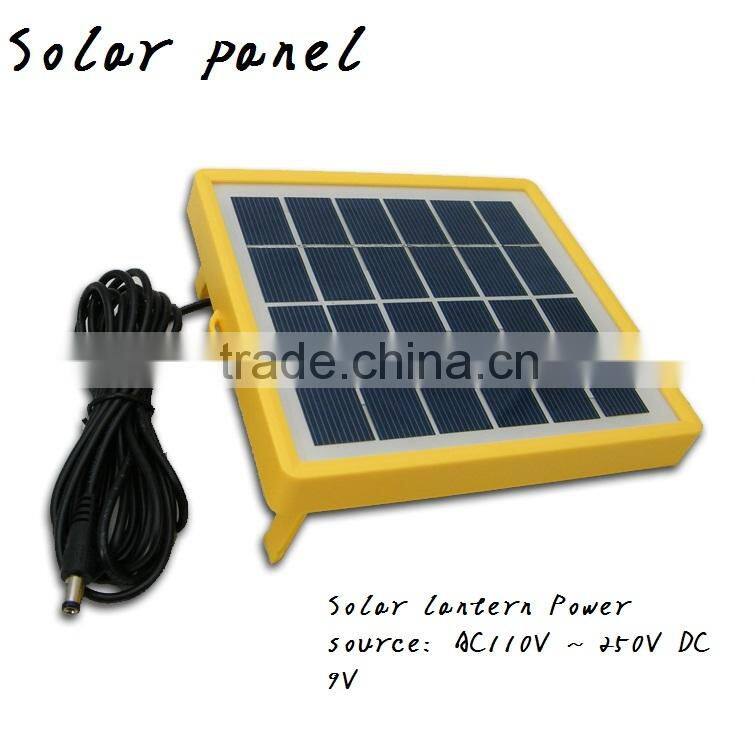 Low Price 9pcs LED Solar Power Recharger Camping Lantern led solar light