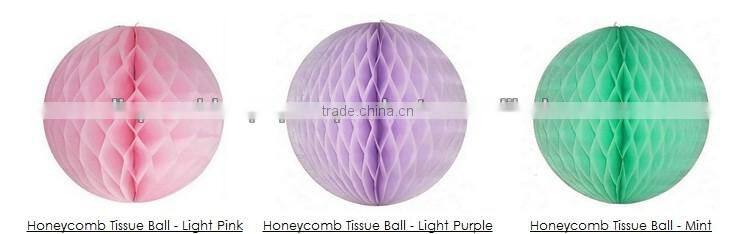 Paper Tissue Garland Decorations Garland Bunting Tissue Paper Fringe Garland - 6 Colours