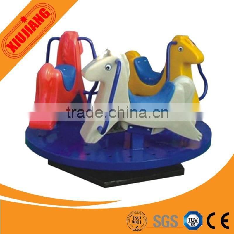 indoor outdoor playground kids play zone plastic rocking horse