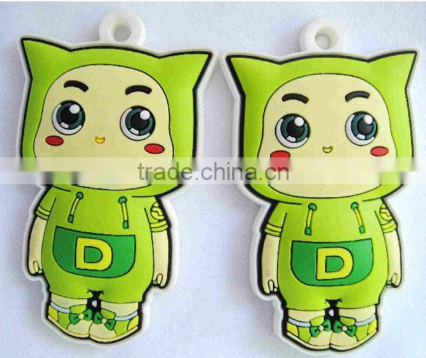 Oem custom keychain/soft pvc keychain/rubber keychain