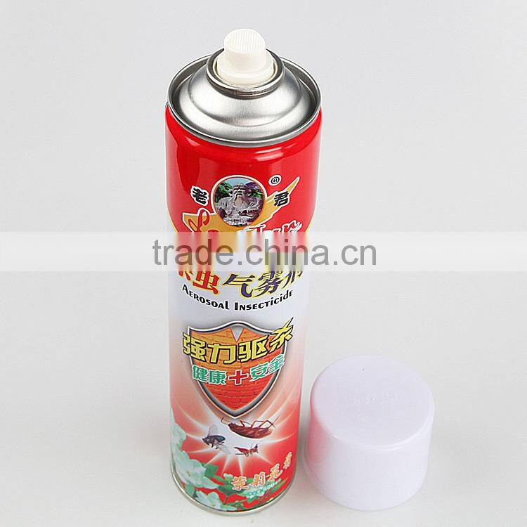 LAOJUN oil base cheap aerosol insecticide