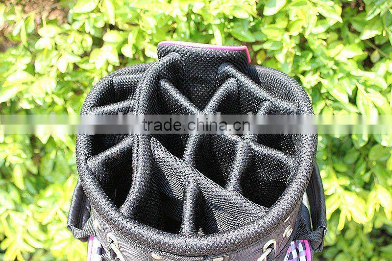new golf cart bag for plaids fabric