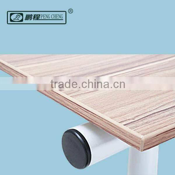 ED01 Durable Use Wood Steel Office L-shape Furniture Executive Tables