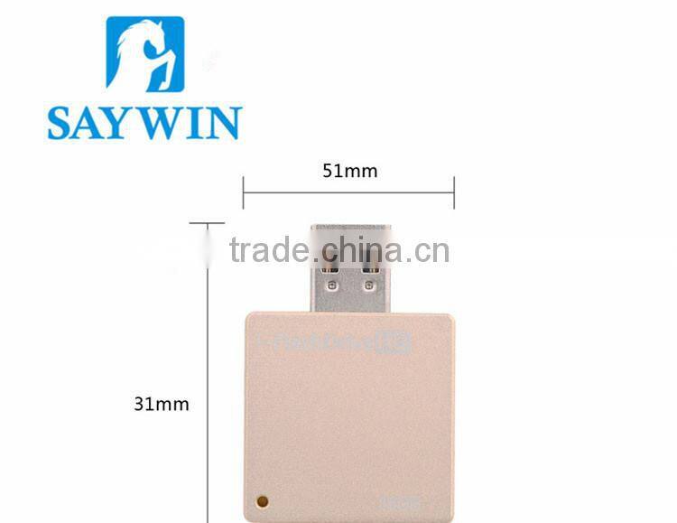 Gold metal material 8gb 16gb 32gb 64gb OTG 2.0 USB Flash drive Memory phone U Disk