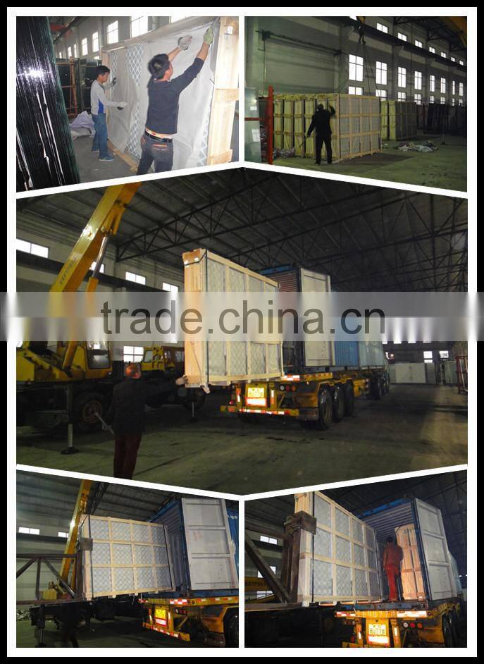 4-12mm best price interior tempered bathroom door no finger print frosted glass