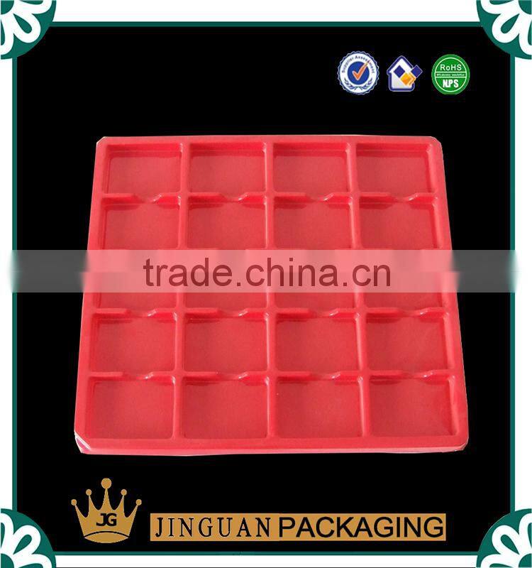 Cheap Plastic PET vacuum formed Electronic blister packaging , custom blister