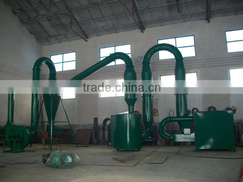 DYAN model HGJ-II capacity 500-700kg/h wood sawdust dryer