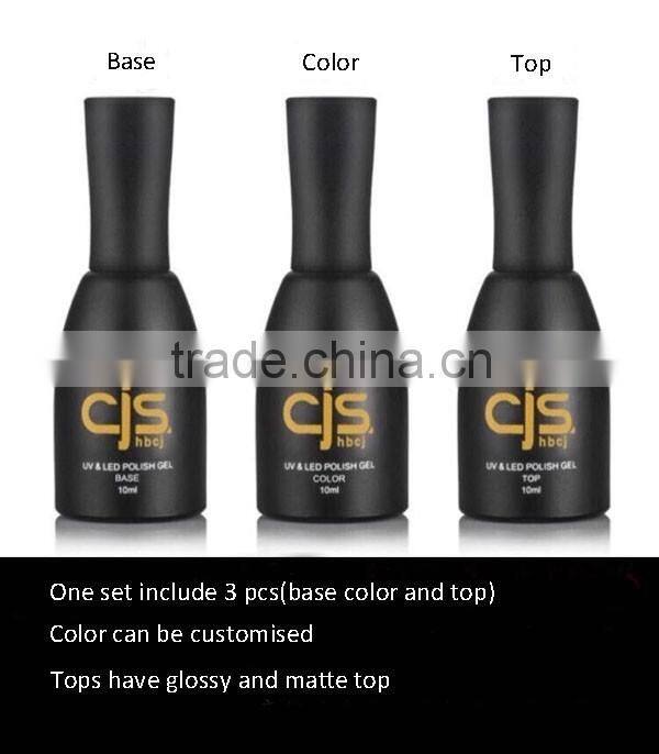 Nail supplier cheap uv/led nail polish gel OEM brand nail uv gel polish