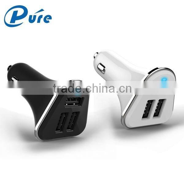 5.0V/5.2A Output Charger Quick USB Phone Charger ABS+PC Fire-proof Car Charger
