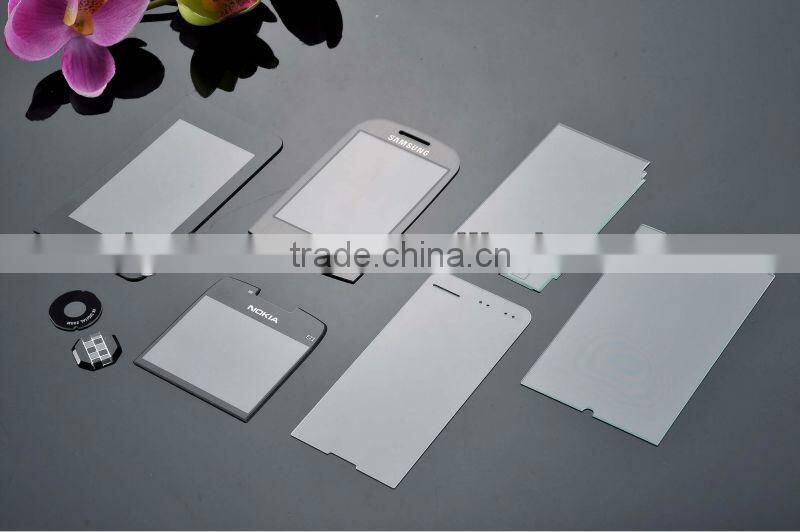 Manufacturer custom scratch resistant glass in mobile phones