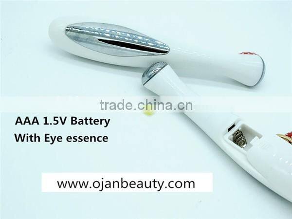 Mini handy electric vibrating anti wrinkle eye pen