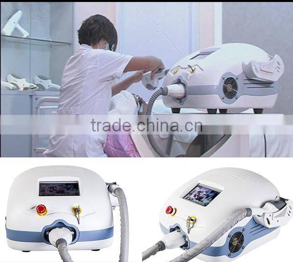 KES beauty equipment new arrival 2015 ipl 15* 50 mm ipl apparaat shr - ssr en aft