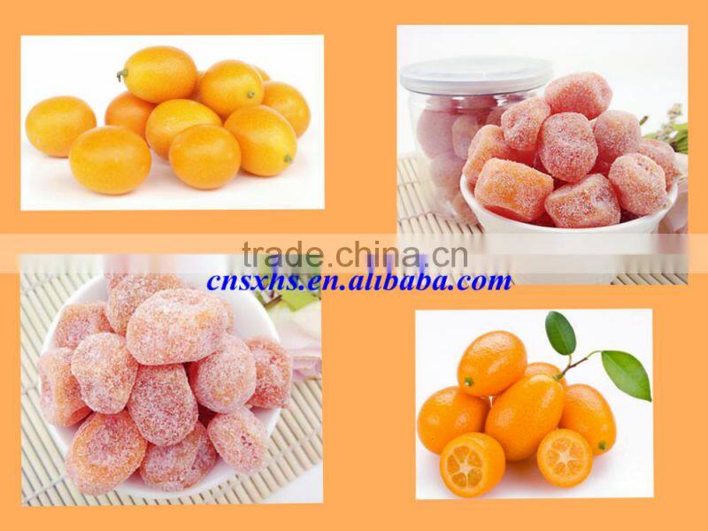 Chinese Sweet Dried Crystal Kumquat Dried Fruit