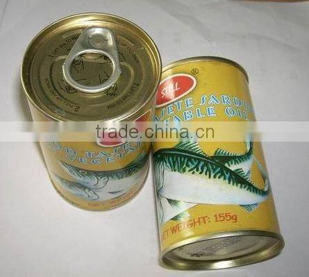 Chinese canned mackerel tin fish offer