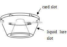 Fruit fly trap and liquid attractant (plant essence)