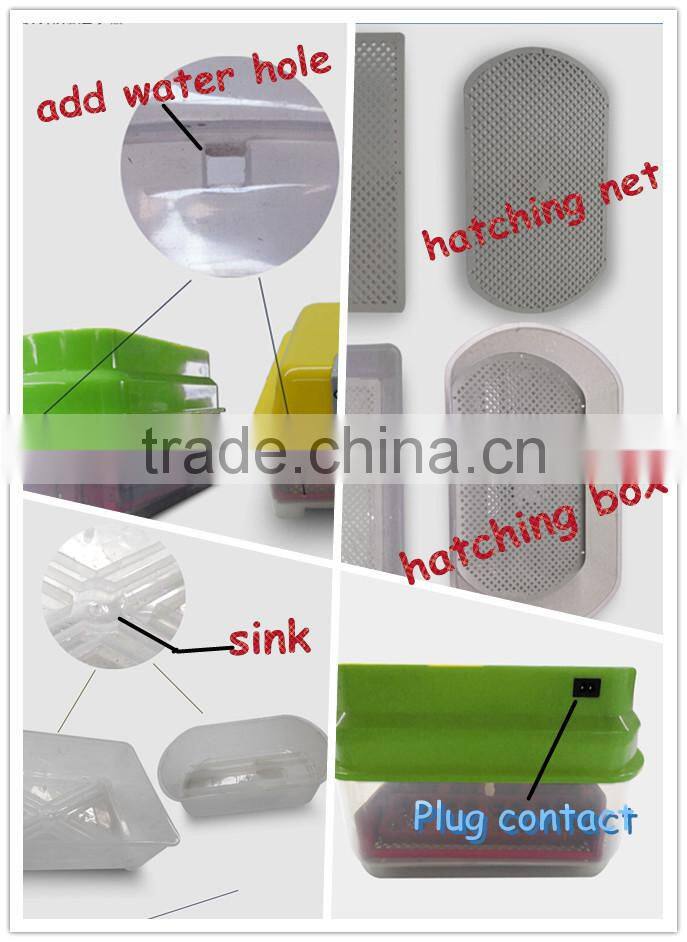 WQ-12 Capacity 12 eggs incubator and hatcher from china