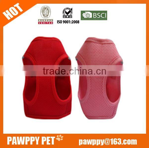Soft mesh dog harness vest