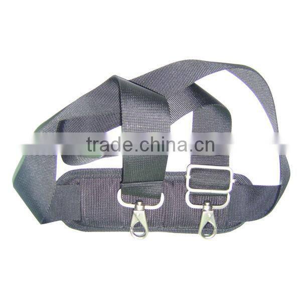 Taffeta named luggage strap for travel bag