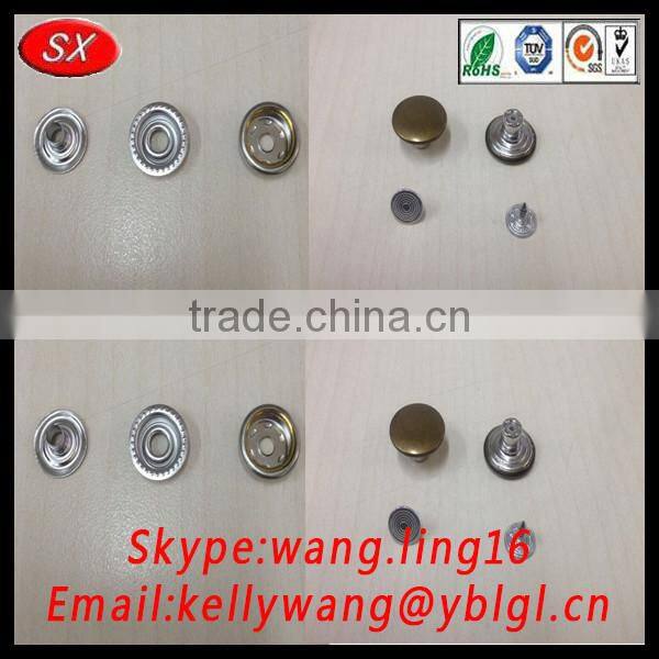 professional manufacturer customized OEM jean button, various of small metal buttons