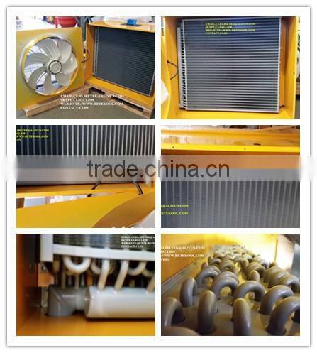 water to air copper pipe heat exchanger