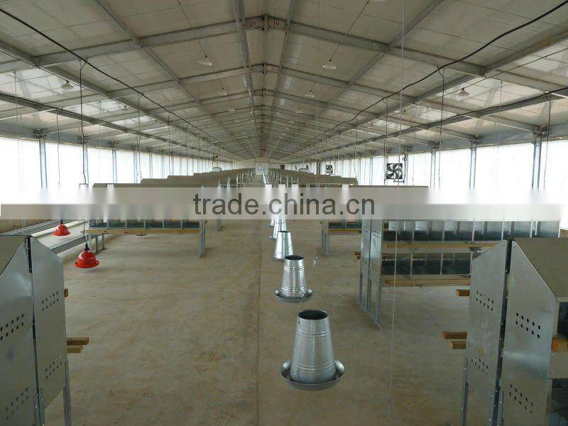 modern light steel structure chicken shed