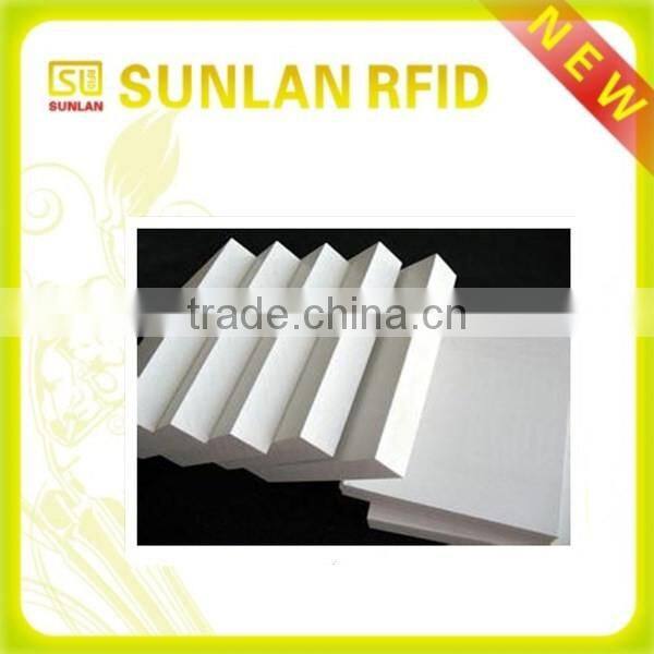 5x5 White inkjet printing PVC sheets for plastic cards ID NFC smart card