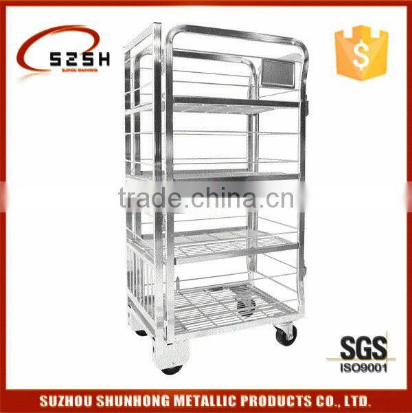 wire and tube frame stackable dairy contianer