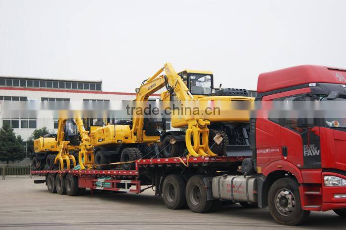 China Wolwa 10t DLS980 Sugarcane and Timber Wheel Loader