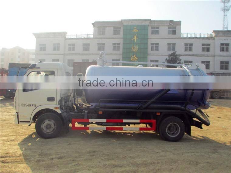 dongfeng 6cbm Sewage/Fecal suction truck for sale