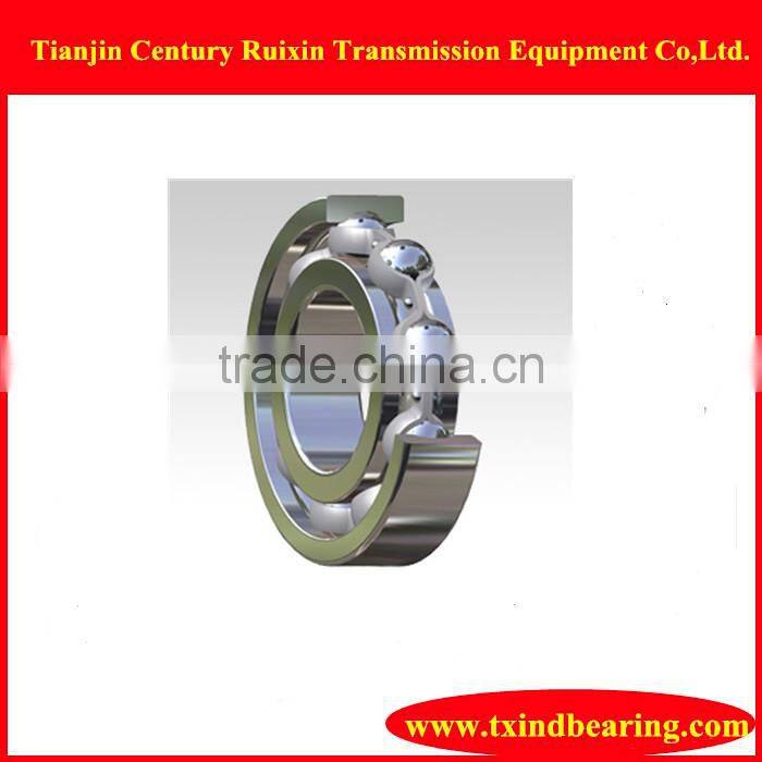 Chrome steel 6207-Z deep groove ball bearing
