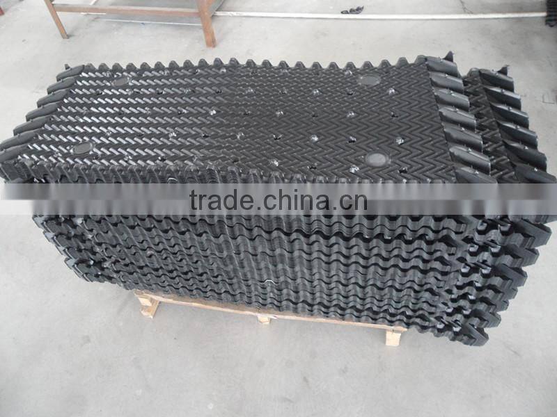 High quality industrail water cooling tower fill/New material 1100/1200*500mm cooling tower filler