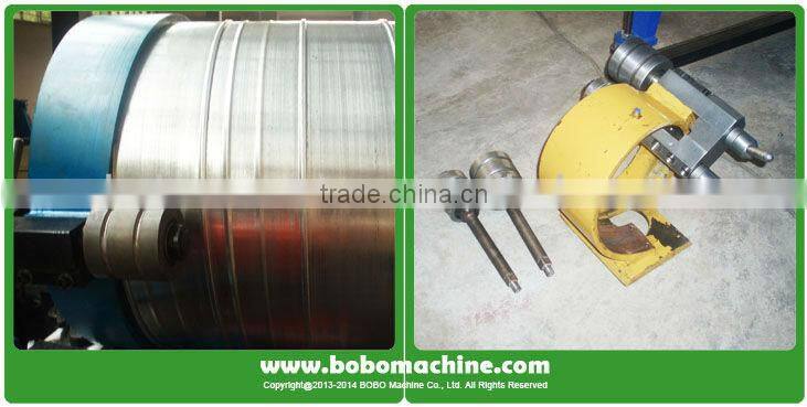 Spiral tube forming machine