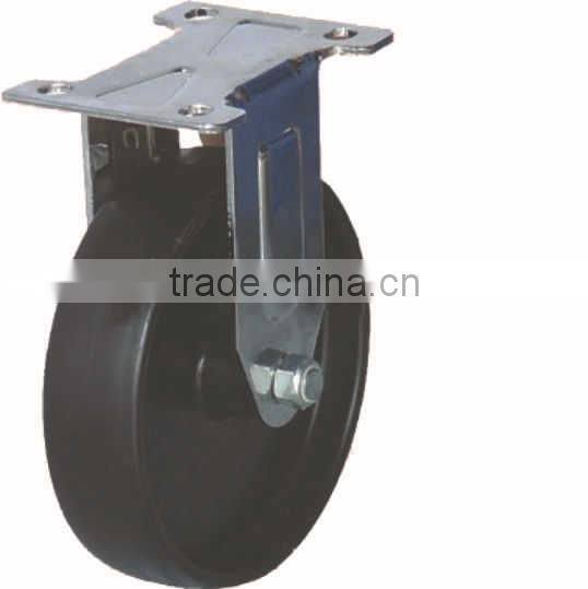 caster FC0518 wheel,5" with steel frame and rubber wheel