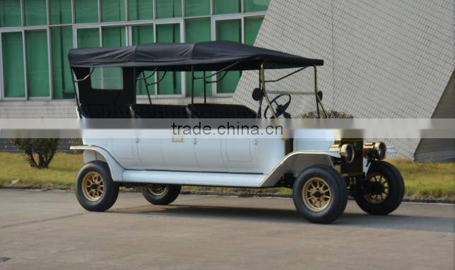 2017 unique impressive design CE vintage 48V electric car for tourism