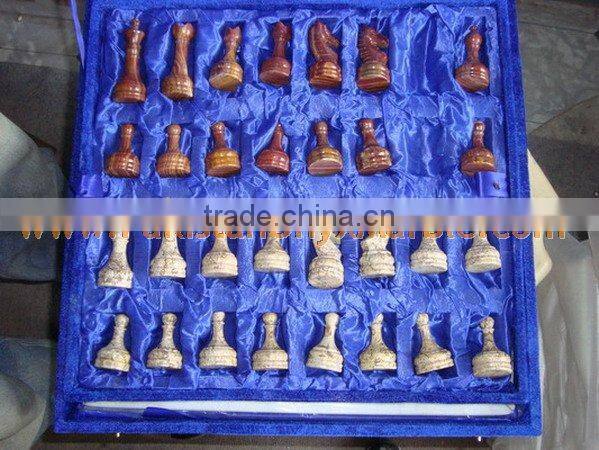 Attractive Price New Type ONYX CHESS BOARDS WITH FIGURES
